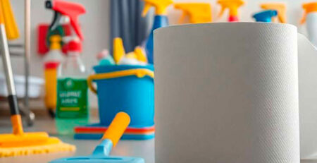 bobinas de papel industrial para cocina y limpieza profesional
